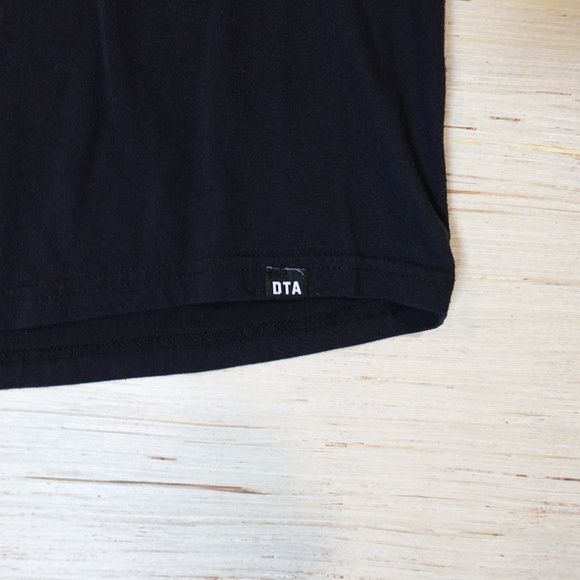 DTA “In Nothing We Trust” Graphic T-Shirt Black Size L - Picture 2 of 4